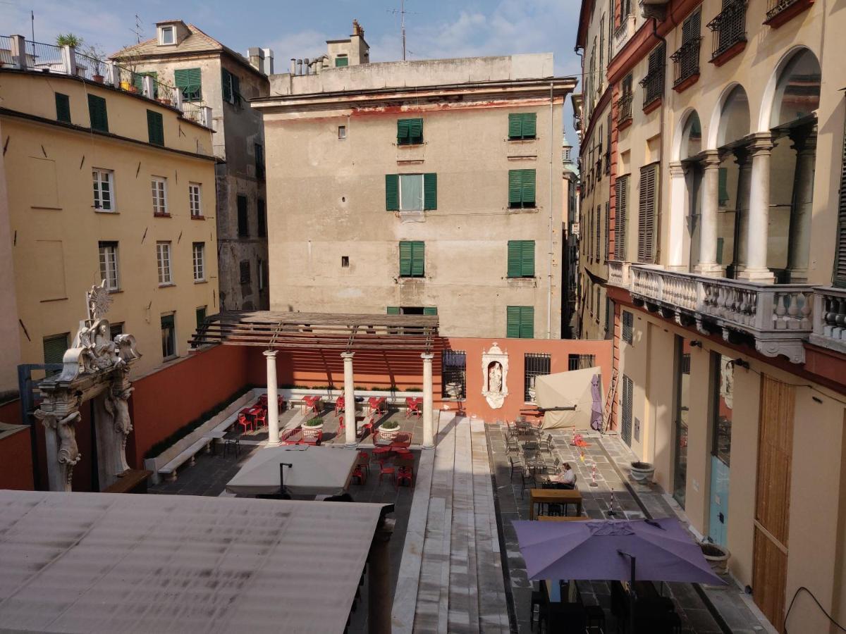 Una Finestra Speciale Su Palazzo Rosso. Monolocale Genoa Exterior photo